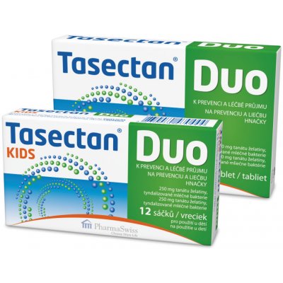 Tasectan Duo Kids 250 mg 12 sáčků – Hledejceny.cz