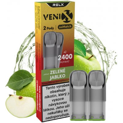 Venix Relx soMatch Pod Sour Apple 2 ks – Zboží Mobilmania