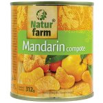 Natur farm Mandarinky kompot 312 g – Sleviste.cz