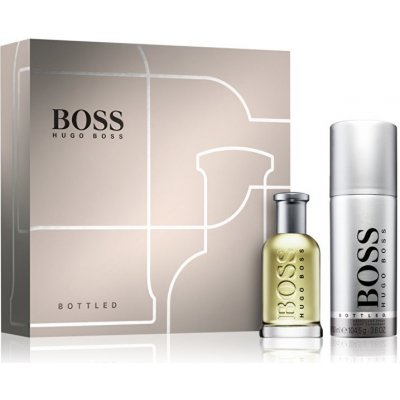 Hugo Boss Boss No. 6 Bottled EDT 50 ml + deospray 150 ml pro muže dárková sada – Zboží Mobilmania