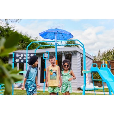 PLUM 007719 Vodní deštníková fontána 70 x 70 x 165 cm modrá – Hledejceny.cz