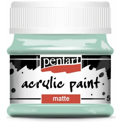 Pentart akrylová barva 50 ml mátová matná BARP518350-735 – Zboží Dáma