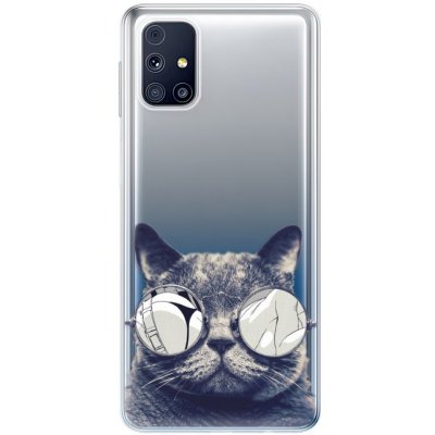 Pouzdro iSaprio - Crazy Cat 01 Samsung Galaxy M31s – Zboží Mobilmania