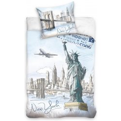 BedTex povlečení New York 140x200 70x90 povlečení a ložní prádlo - Nejlepší  Ceny.cz