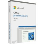 Microsoft Office 2024 pre domácnosti SK krabicová verzia EP2-06871 nová licencia – Hledejceny.cz