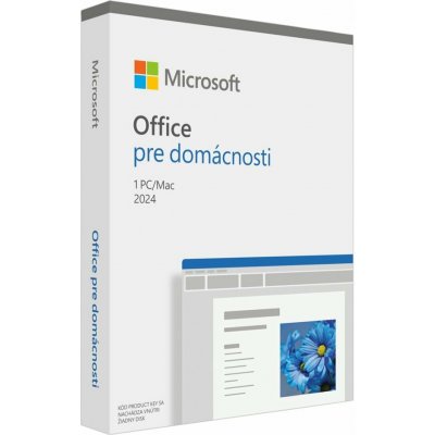 Microsoft Office 2024 pre domácnosti SK krabicová verzia EP2-06871 nová licencia – Hledejceny.cz