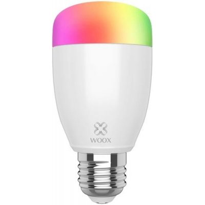 WOOX R5085, smart žárovka E27 230V, WiFi, diamond, 500lm, vícebarevná RGB+CCT, kompatibilní s Tuya