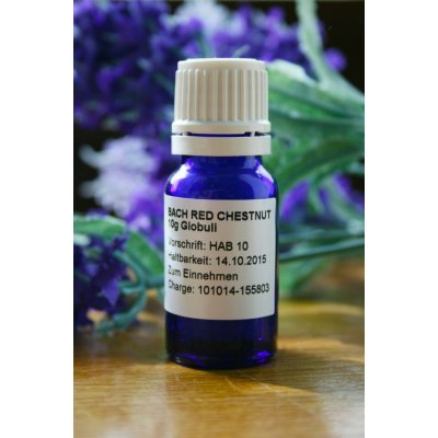 Bachovy květové esence Red Chestnut Globuli 10 g – Hledejceny.cz