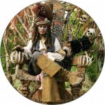 Jedlý papír Jack Sparrow jako šaman 19,5 cm – Sleviste.cz