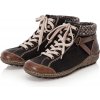 Dámské kotníkové boty Rieker dámská kotníková vycházková obuv L7527-22 hnědá