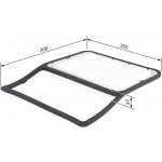 BOSCH F 026 400 227 Vzduchový filtr (F026400227) – Hledejceny.cz