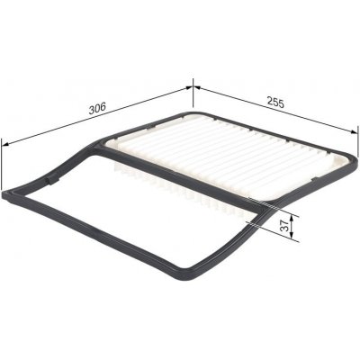 BOSCH F 026 400 227 Vzduchový filtr (F026400227) – Hledejceny.cz