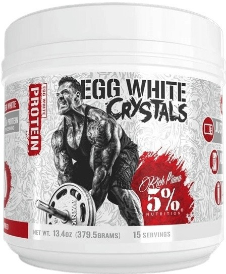 5% Nutrition Rich Piana Egg White Crystals 379,5 g