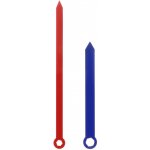 MPM Kovové hodinové ručičky B42 (102 mm, 72 mm) - červené/modré – Hledejceny.cz