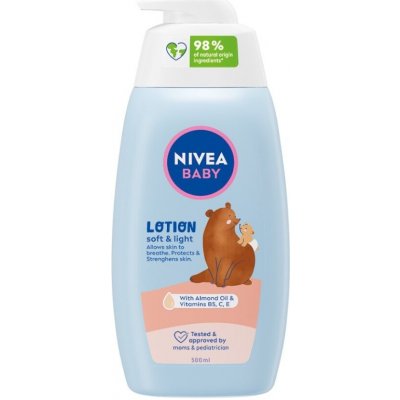 Nivea Lehké tělové mléko Baby (Lotion) 500 ml – Zboží Dáma