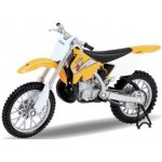 Welly Motocykl Suzuki RM250 model žlutá 1:18 – Hledejceny.cz