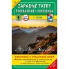 Mapa a průvodce Západné Tatry - Podbanské - Zverovka 1:25 000