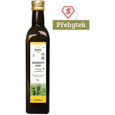 BioLinie Sezamový olej lisovaný za studena Bio 0,5 l – Zboží Dáma