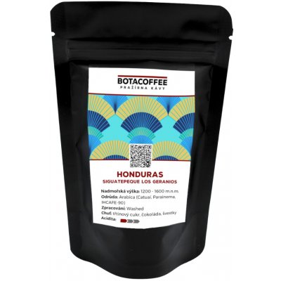 BotaCoffee Honduras SHG EP Siguatepeque Los Geranios 2025 zrnková 70 g – Hledejceny.cz