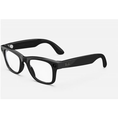 Meta Ray-Ban Wayfarer Shiny Black Clear RW4006 601/SB50 – Zboží Živě