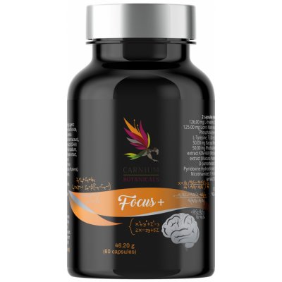 Carnium Botanicals Focus+ 60 kapslí – Hledejceny.cz
