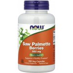 NOW Foods Saw Palmetto Berries 550 mg 100 rostlinných kapslí – Hledejceny.cz