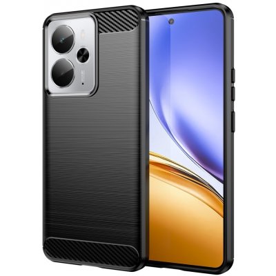 Carbon odolný gelový obal na Realme 14 5G/14T 5G - černý – Zboží Mobilmania