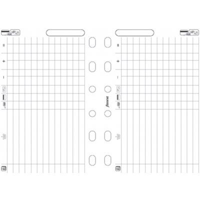 Filofax Finance náplň kapesních diářů formát A7 20 listů – Hledejceny.cz