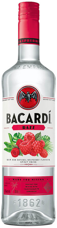 Bacardi Razz Raspberry 32% 0,7 l (holá láhev)