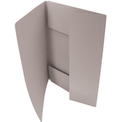 HIT Office Papírové desky s chlopněmi A4 šedá 50 ks – Zboží Mobilmania