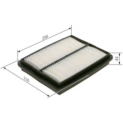 Vzduchový filtr BOSCH 1 457 433 037 (1457433037) – Hledejceny.cz