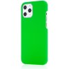 Pouzdro a kryt na mobilní telefon Pouzdro AppleMix Apple iPhone 12 Pro Max - plastové - měkčené povrch - zelené