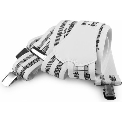 Prima-obchod šle hudební 6 bílá noty 106802 – Sleviste.cz