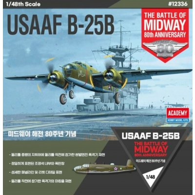 Academy Model Kit letadlo 12336 USAAF B 25B Doolittle Raid 1:48 – Zboží Dáma