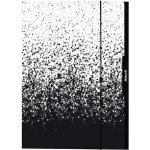 Pelikan desky s gumou A3 černobílé – pevné, se 3 chlopněmi – Zboží Živě