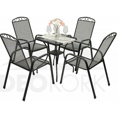 Deokork Kovová sestava CALGARY 1+4 (60x60 cm) – Hledejceny.cz