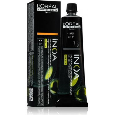 L’Oréal Professionnel Inoa permanentní barva na vlasy bez amoniaku 7.3 60 ml – Zboží Mobilmania