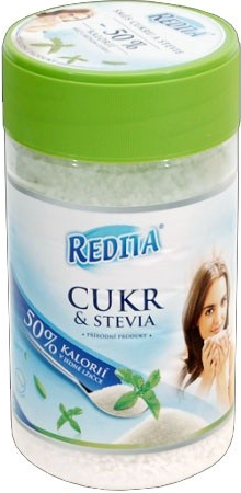 Prom-in Redita Stevia & Cukr - 350 g od 65 Kč - Heureka.cz