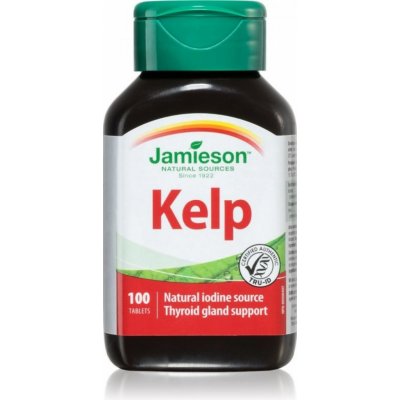 Jamieson Kelp mořské řasy 650 mcg 100 tablet – Hledejceny.cz