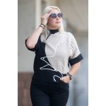 M.B.21 Dámský elegantní svetr BIRDIE Černá – Zboží Dáma