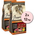 Primordial Adult Grain Free Buffalo and Mackerel 2 x 12 kg – Hledejceny.cz