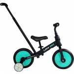 Lean Sport Odrážedlo 3 v 1 s pedálovou tříkolkou, černé a mátově modré – Hledejceny.cz