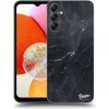 Pouzdro a kryt na mobilní telefon Samsung Picasee silikonové Samsung Galaxy A15 A155F 4G Black marble čiré