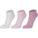 O'Neill dámské nízké ponožky SNEAKER SOCKS 3-PACK Růžová Bílá – Sleviste.cz