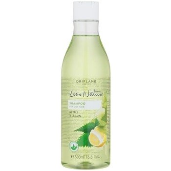 Oriflame šampon pro mastné vlasy s Kopřivami a citrónem Love Nature 500 ml