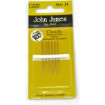 Jehly ruční 24 vyšívací ostré – Sleviste.cz