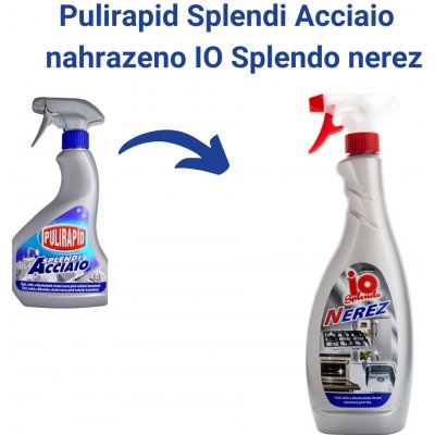 Pulirapid Splendi Acciaio Trigger 500 ml - Madel S.p.A.