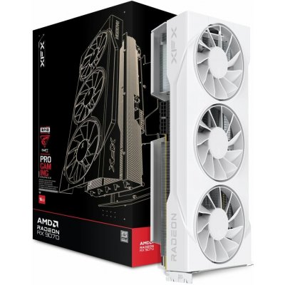 XFX Radeon RX 9070 Swift White Triple Fan Gaming Edition OC 16GB GDDR6 RX-97SWFT3W7 – Zboží Živě
