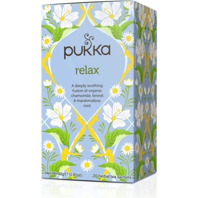 Pukka ajurvédský BIO čaj Relax 20 x 2 g – Zbozi.Blesk.cz