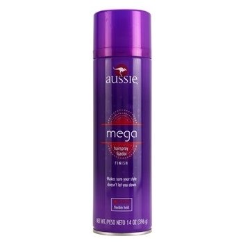 Aussie Mega lak na vlasy lehké zpevnění (Perfect for Styles in Need of a Flexible Hold. It’s Especially Great for Wavy and Curled ‘Dos.) 396 g
